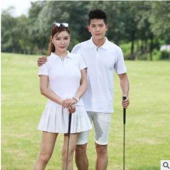 夏季新款丝光棉翻领短袖T恤男士透气POLO衫纯色上衣定制绣logo图1
