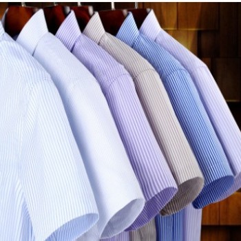 企业服装定做 办公室男职员工衣厂服订做 工作服衬衣衬衫厂家批发