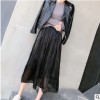 19年夏季新款高品质真丝半身裙纯色欧码轻熟女款可批发可一件代发