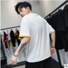 2019新款夏季休闲T恤男士港风短袖男宽松潮流优质男装一件代发