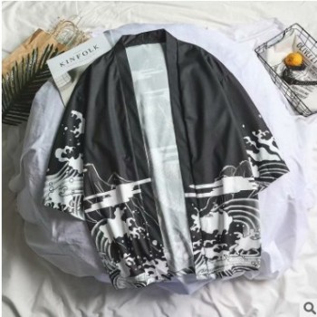 舞台演出服装古装日本武士服拍照写真服装男士日本和服日本正装批