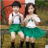 儿童夏校服套装 定制幼儿园园服 毕业班服现货ZJ 深圳批发演出服