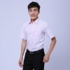 男式衬衫职员物业保险从业者风压领衬衫职业装工作服定做厂家直销
