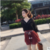 2019新款女装闺蜜三件套韩版吊带+外套+搭配时髦洋气短裤裙套装
