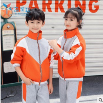 中小学生校服2019春秋新款幼儿园园服加厚休闲英伦风运动班服套装