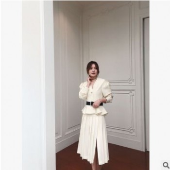 momoshero时尚套装女2019夏季新款好人家女孩圆舞曲气质轻熟风