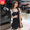 2019韩版夏新款洋气很仙的显瘦吊带裙网红两件套
