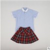 学生班服校服定制学生女生夏季礼服 夏季女生运动服定制厂家直销