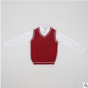 春秋季新款英伦风学生西装校服 女生学校套装裙装现货定制logo