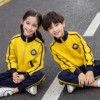幼儿园园服春秋装三件套教师英伦风校服套装棒球服小学生定制秋装