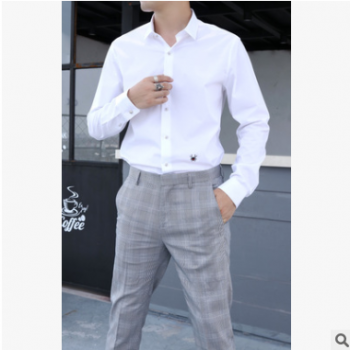 2019新品男士长袖衬衣
