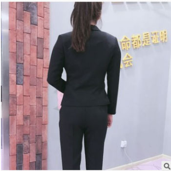 2019春季新款职业女装套装毕业照上班面试经理服女士正装西装