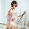 游泳衣女遮肚显瘦性感仙女范荷叶边镂空韩国新款连体泳衣厂家直销