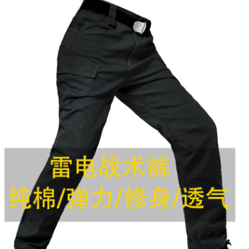 春夏款战术裤多口袋军迷裤男户外防刮裤工装裤特种兵纯棉弹力批发图1