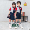 老师园服幼儿园夏装短袖纯棉运动服小学生校服套装