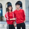 运动套装男春秋2019新款情侣跑步运动服装女休闲服学生卫衣两件套