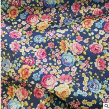 床单棉布 碎花全棉印花布料 小卡通服饰纯棉斜纹布 花卉床品面料