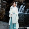 新款杜若古风学生日常袖衫套装古装汉服女成人交领襦裙广袖拍摄服
