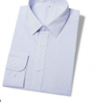 职业纯色白长袖衬衫 百分之百纯棉成衣免烫高端衬衫厂家直销