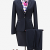 2019高端定制新款女式西服套装职业小西装办公室工作服女士外套