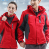 秋冬季冲锋衣男女户外三合一两件套登山加绒加厚定制印logo工作服