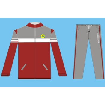 专业定制健康布针织院校双层加厚班服校服LOGO图1