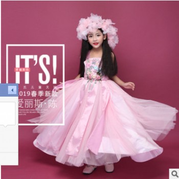 儿童摄影服装公主裙舞台走秀欧式大童T台影楼拍照主题正版写真服图1