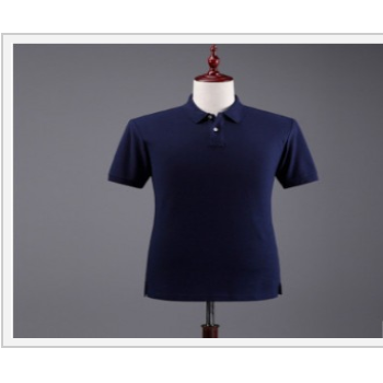 求购短袖广告衫定制logo翻领t恤工作服POLO衫印字夏季团体活动文化衫图1