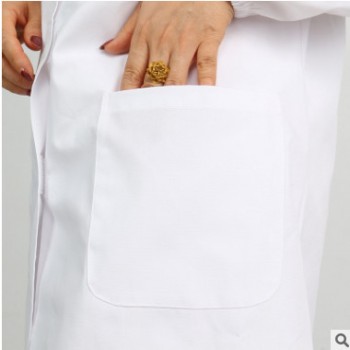 可定制长袖食品服长大褂立领加工厂车间工作服防尘卫生服无尘车间图1