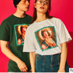 2019夏季新款原创潮牌个性简约图案 棉质圆领男士女士短袖T恤