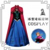 万圣节现货冰雪奇缘安娜礼服裙cosplay成人儿童动漫服装套