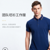 polo衫男定制印字logo 企业工作服棉 短袖男士t恤定制文化衫批发