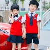 幼儿园园服夏装运动校服英伦马夹学院风儿童夏季班服短袖套装logo