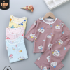 儿童睡衣套装2020夏季新款女童薄款棉绸家居服宝宝睡衣套装批发