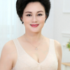 厂家批发新款运动睡眠哺乳文胸 大码无钢圈中老年内衣前扣胸罩