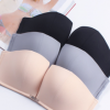 文胸半杯1/2四角杯聚拢礼服婚纱薄款无钢圈女士夏季性感内衣