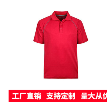 厂家直供 可定制男式POLO衫工作服夏季短袖团体服定制个性LOGO