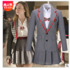 漫创动漫 学院英伦风jk校服韩国西装小外套百褶裙衬衫cosplay衣服