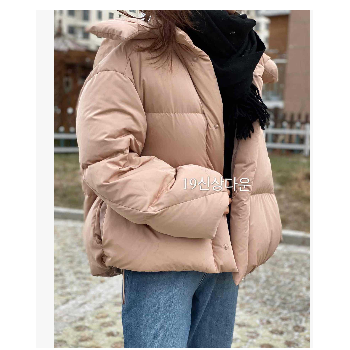 2020冬季新款宽松收摆韩版连帽可拆卸女短款羽绒服图1