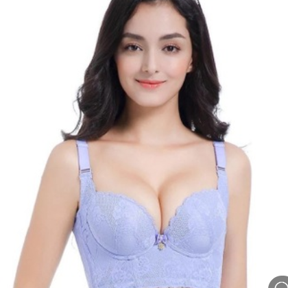 云感棉文胸高端款少女内衣蕾丝记忆软钢圈精油杯远红外调整型胸罩图2