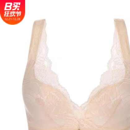 厂家直销夏季新品蕾丝无钢圈文胸无痕小胸聚拢调整型女内衣胸罩图1