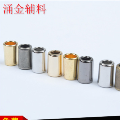 电镀吊钟绳扣 塑料吊钟穿绳扣圆柱DIY服装衣帽扣子图3