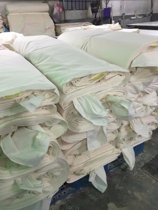 陕西宝鸡法门寺牌 纯棉坯布68*68*63全棉胚布棉坯布坯布厂家坯布批发图1
