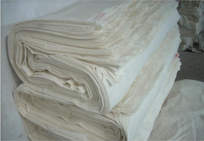 坯布加工定做  斜纹布   **纯棉坯布厂家   彩翼家纺供应 坯布批发图1