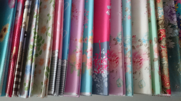 漂白 布 服装里布 服装布 口袋布 工业用布 餐巾布 杂用布 手袋布家纺布  冒子布 化纤坯布图1