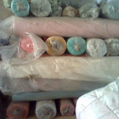 直销外贸尾单纯棉弹力坯布，色布（15000米）