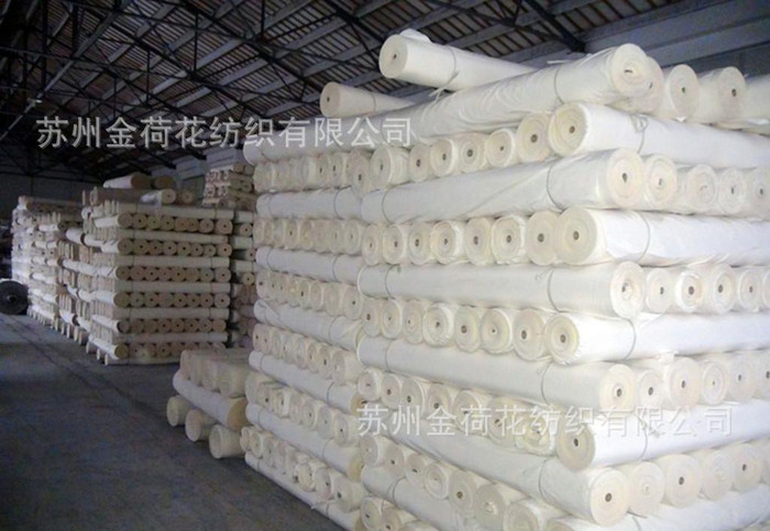 380T尼丝纺白坯布   成品克重37G/M2图1