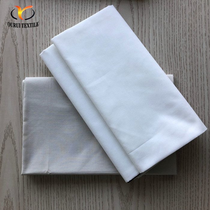 欧瑞厂家批发133x72涤棉坯布工装面料衬衫面料口袋布服装里布图1