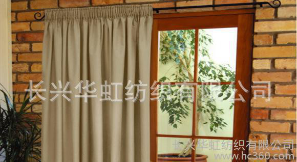 坯布 染色 压花 压皱 特宽窗帘布