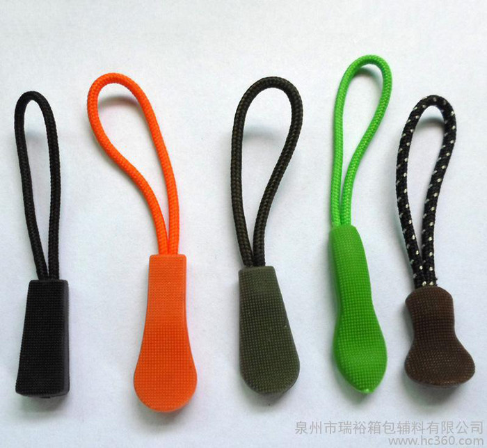 拉链头 环保拉头拉尾 塑料绳子拉链头可定制PVC服装辅料图1